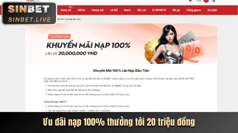 Hình ảnh các chương trình khuyến mãi độc quyền dành cho VIP tại vb777